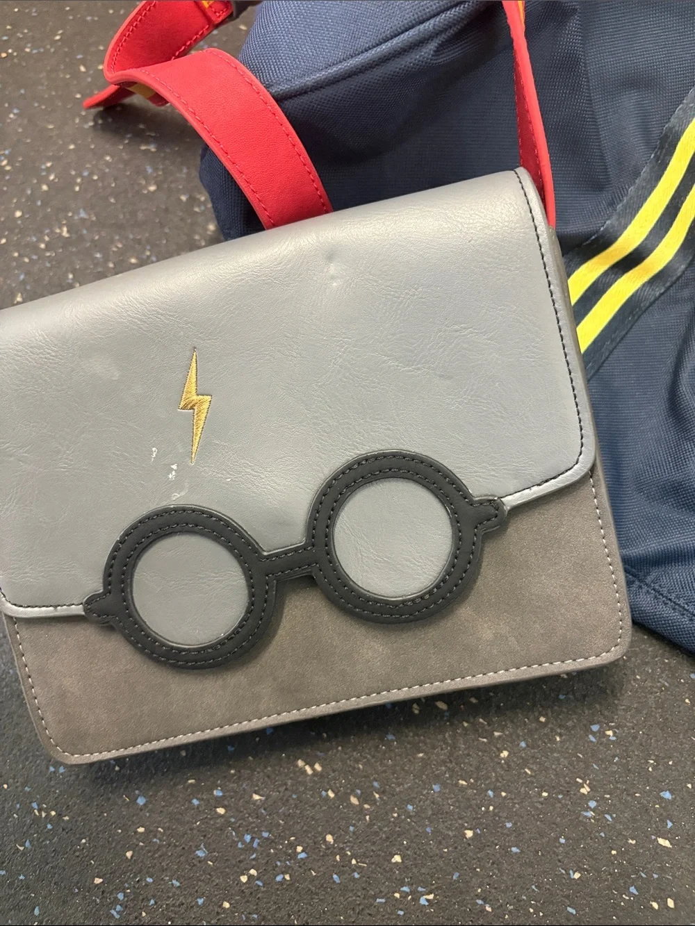 Loungefly Harry Potter Ravenclaw Navy & Yellow Travel Duffel Bag & Fanny Pack